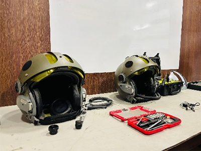 Aviation Helmet Repair and Customization